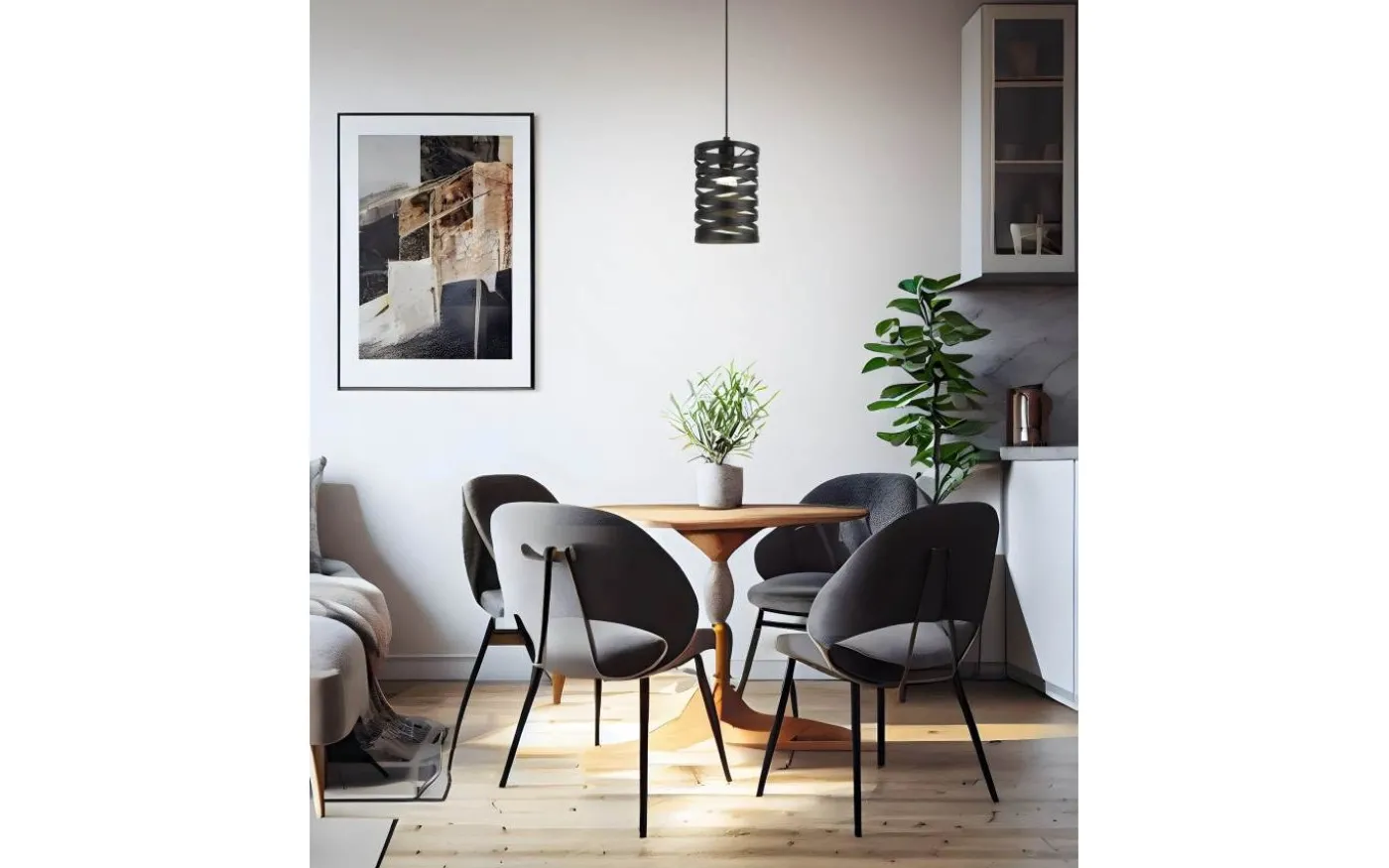 Cremella Fönsterlampa 18cm Svart