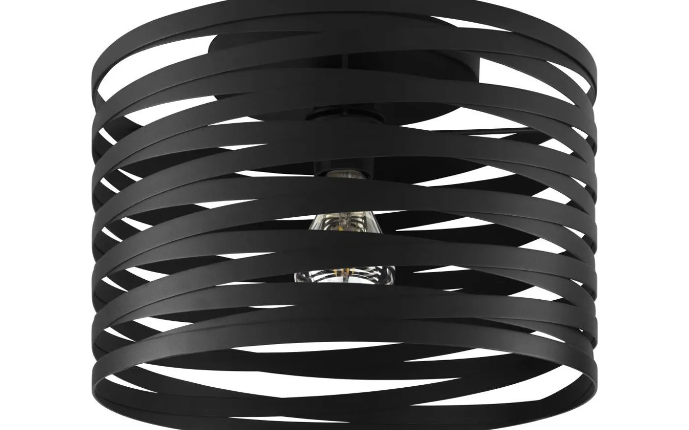 Cremella Plafond 37cm Svart