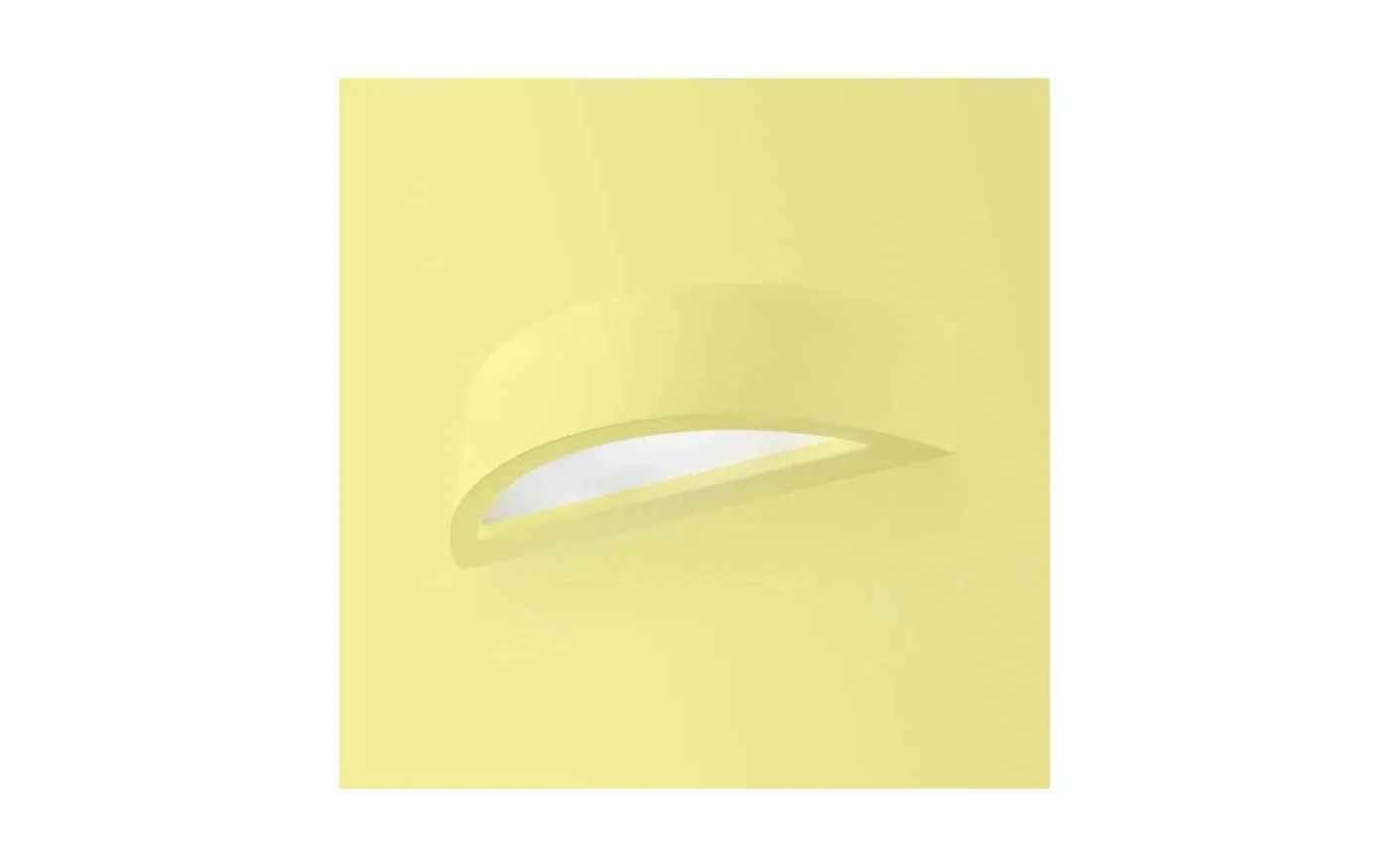 Crescent Vägglampa Gips