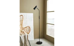 Crest Golvlampa 145cm Svart