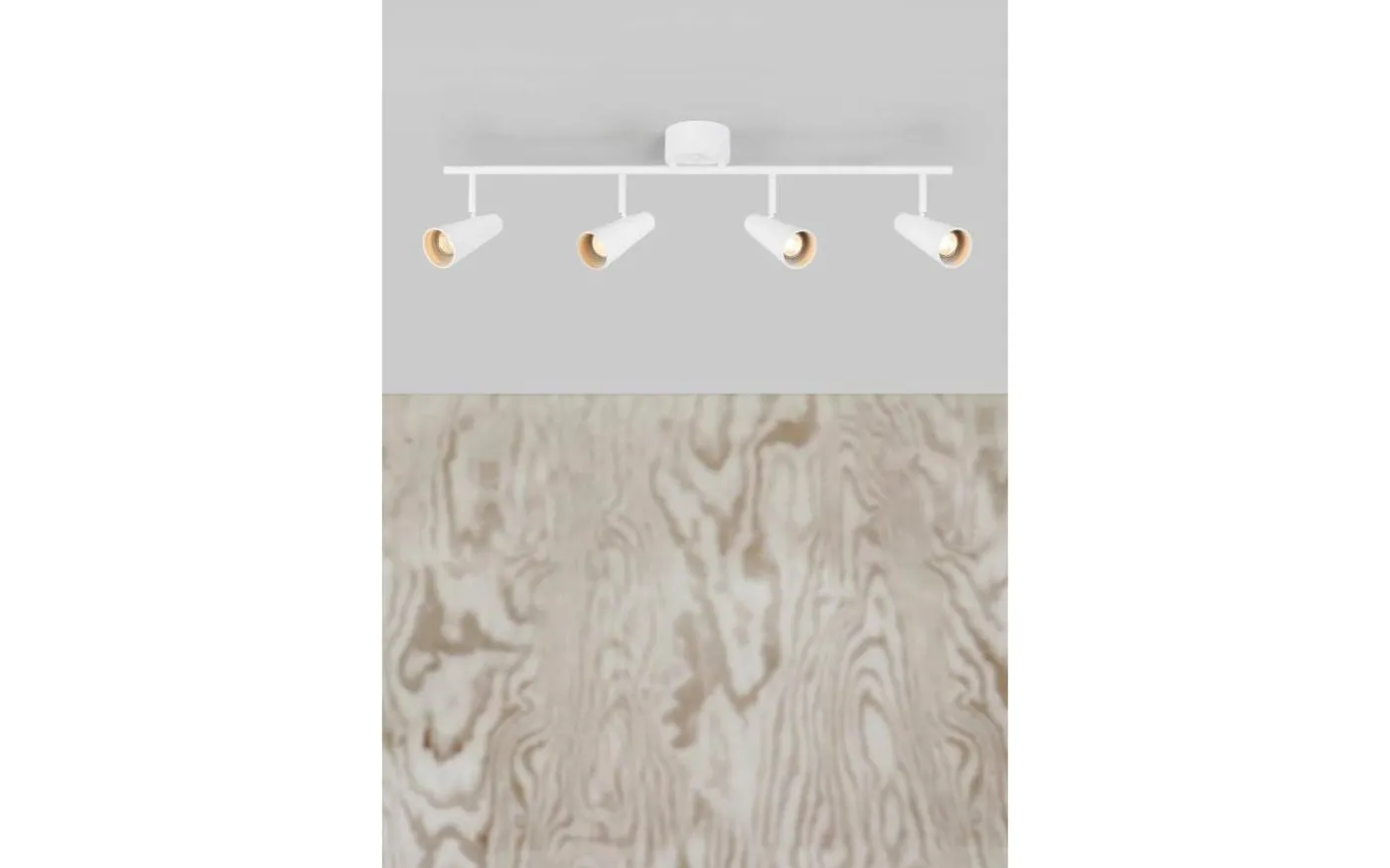 Crest Takspotlight 94cm 4L Vit