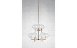 Crown Takkrona Mässing /Klar