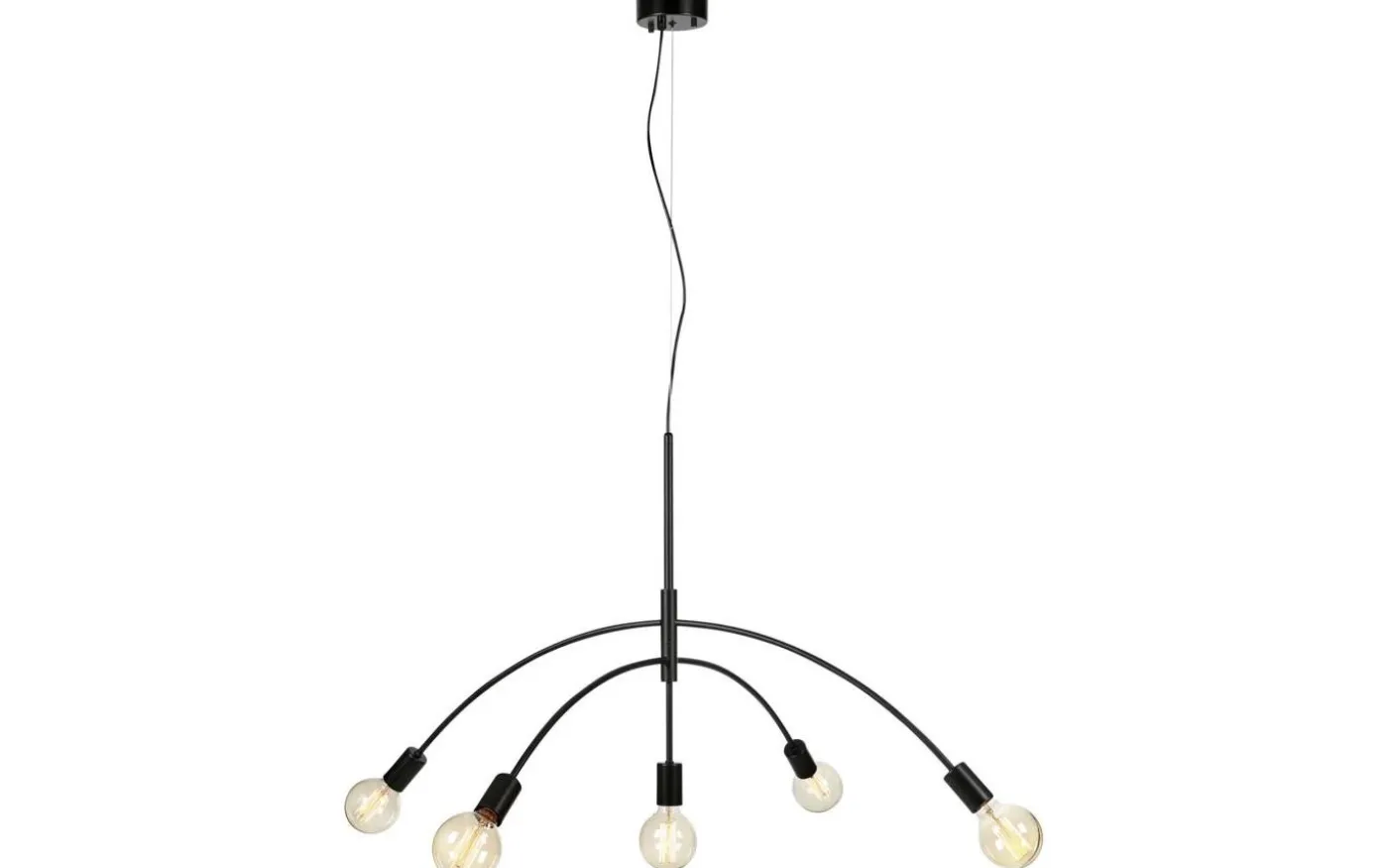 Crux Taklampa 104cm 5L Svart