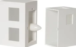 Cube Bordslampa E14 25cm Vit