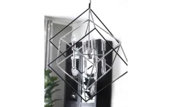 Cubes Taklampa 73cm Svart
