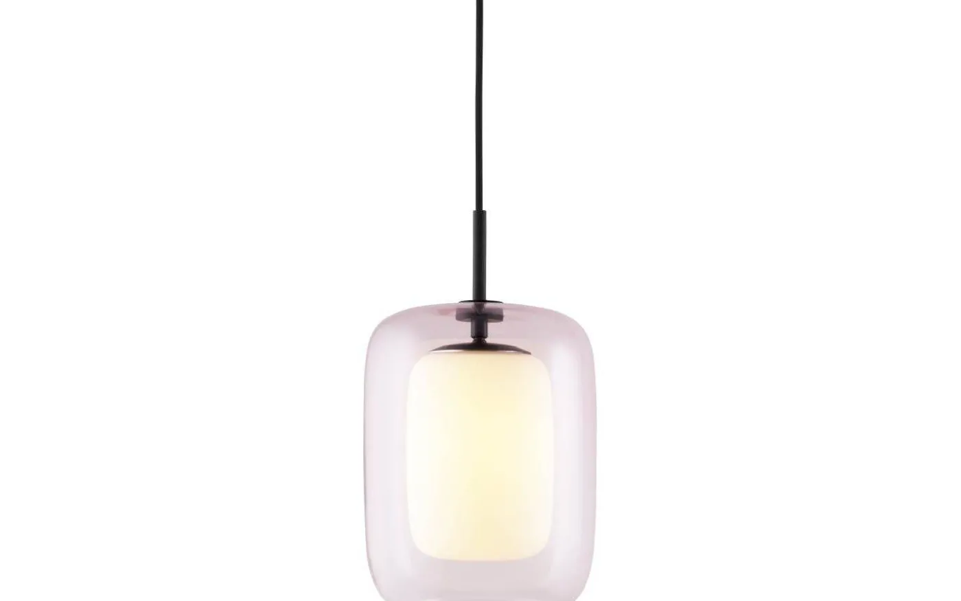 Cuboza Fönsterlampa 20cm Persika/Vit