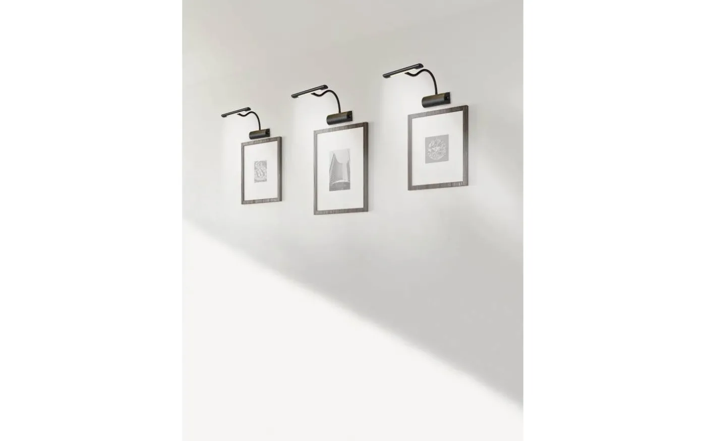 Curtis Tavellampa LED mattsvart