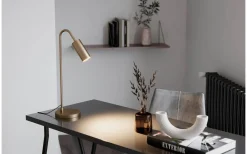 Curve Bordslampa 50cm Matt Guld