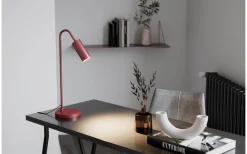 Curve Bordslampa 50cm Matt Mörkröd