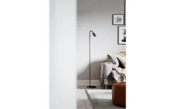 Curve Golvlampa 146cm Matt Svart