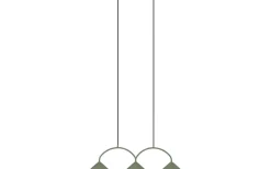 Curve Taklampa 95cm Grön