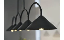 Curve Taklampa 165cm Svart