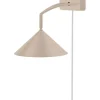 Curve Vägglampa Beige