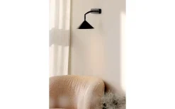 Curve Vägglampa Svart