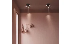 Cut Takspotlight 31,5cm Svart/Opalglas