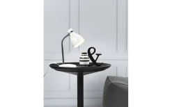 Cyclone Bordslampa 33cm Vit