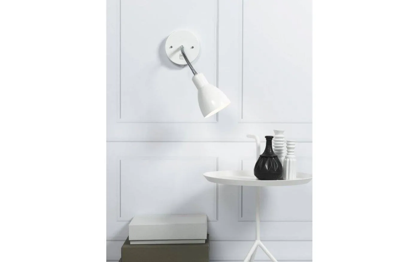 Cyclone Vägglampa 37cm Vit