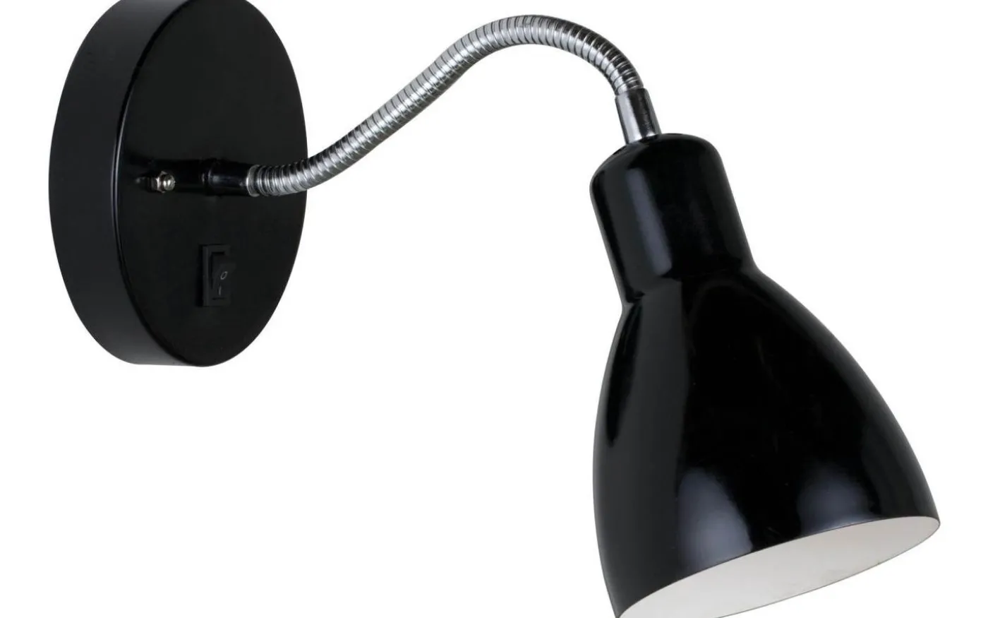 Cyclone Vägglampa Svart