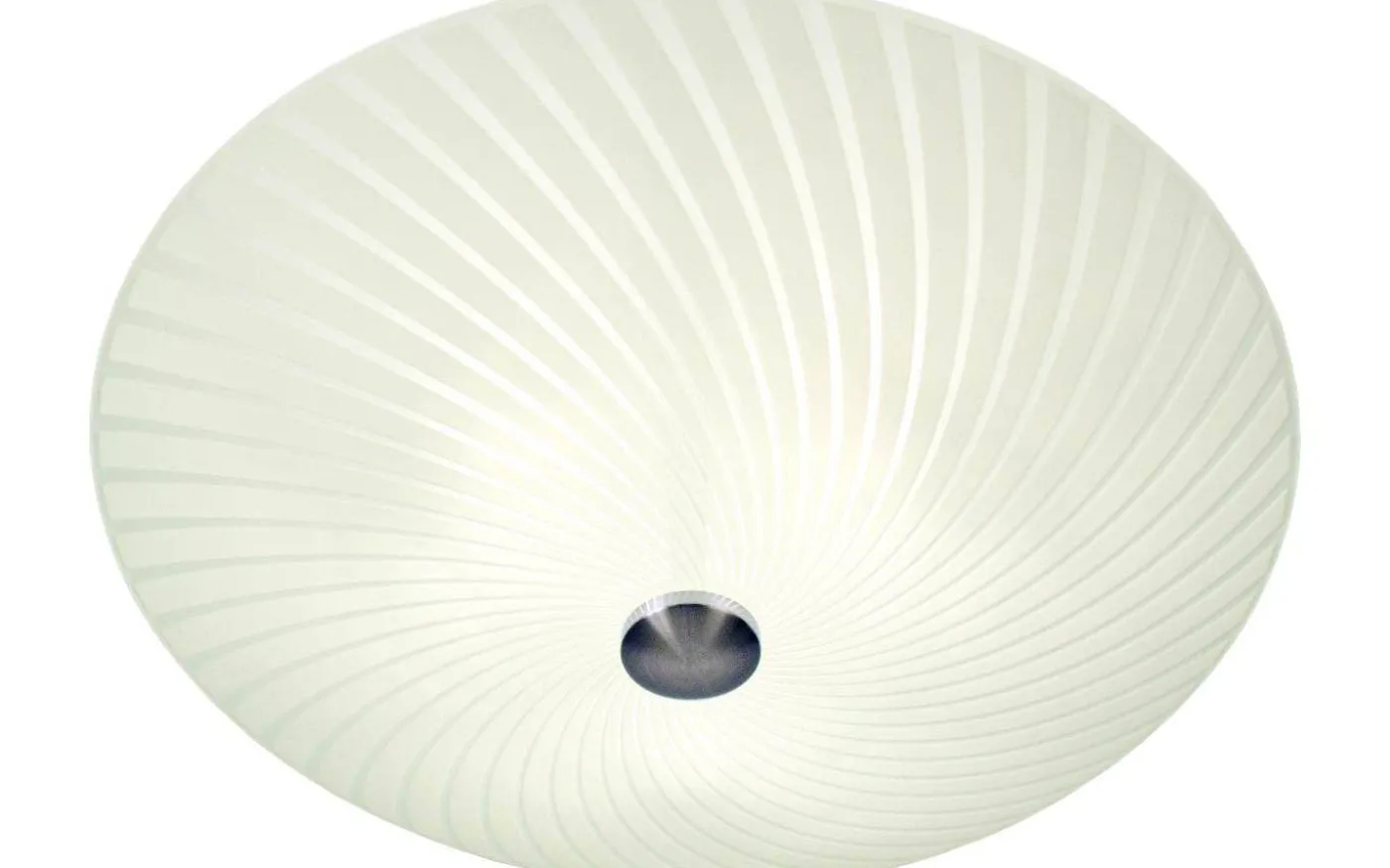 Cyklon Plafond 50cm Vit/Stål