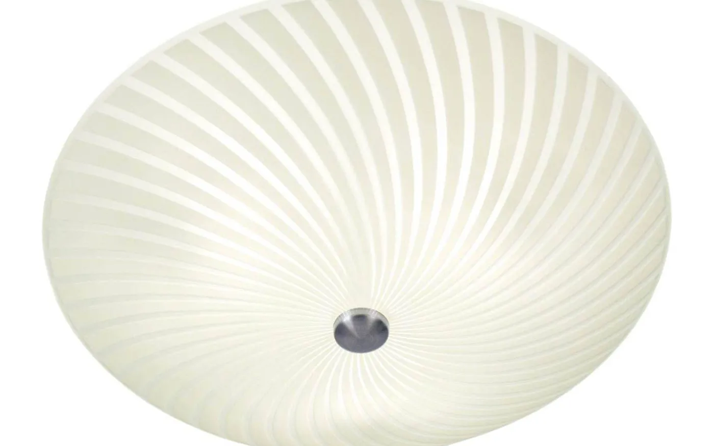 Cyklon Plafond 42cm Vit/Stål