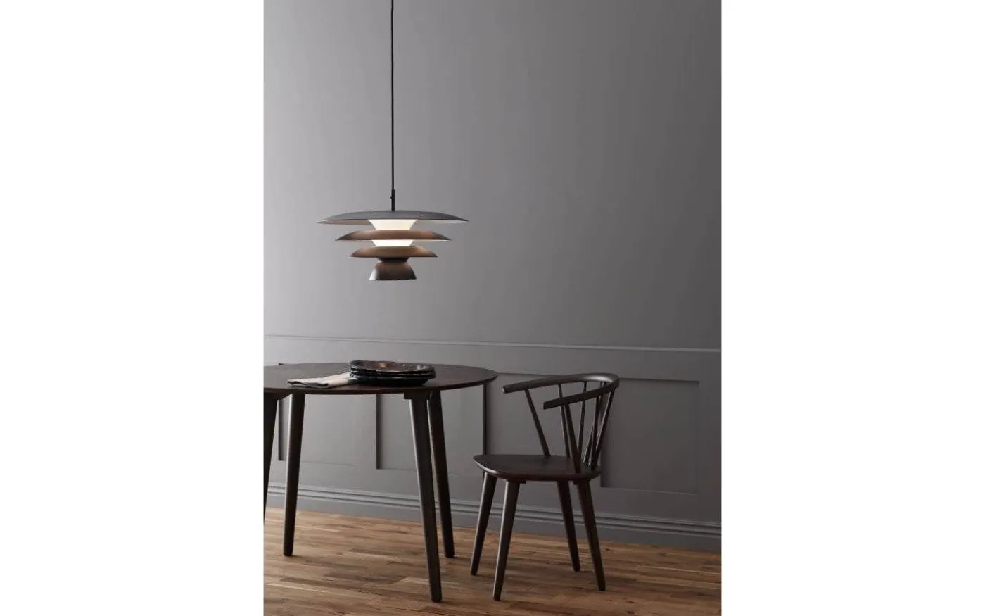 Da Vinci Taklampa 43cm Svart