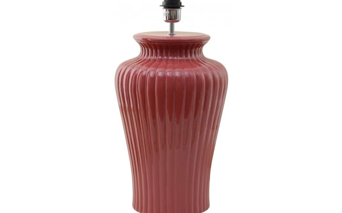 Dahlia Lampfot 50cm Glossy Welcoming Red