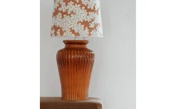 Dahlia Lampfot 50cm Glossy Mustard