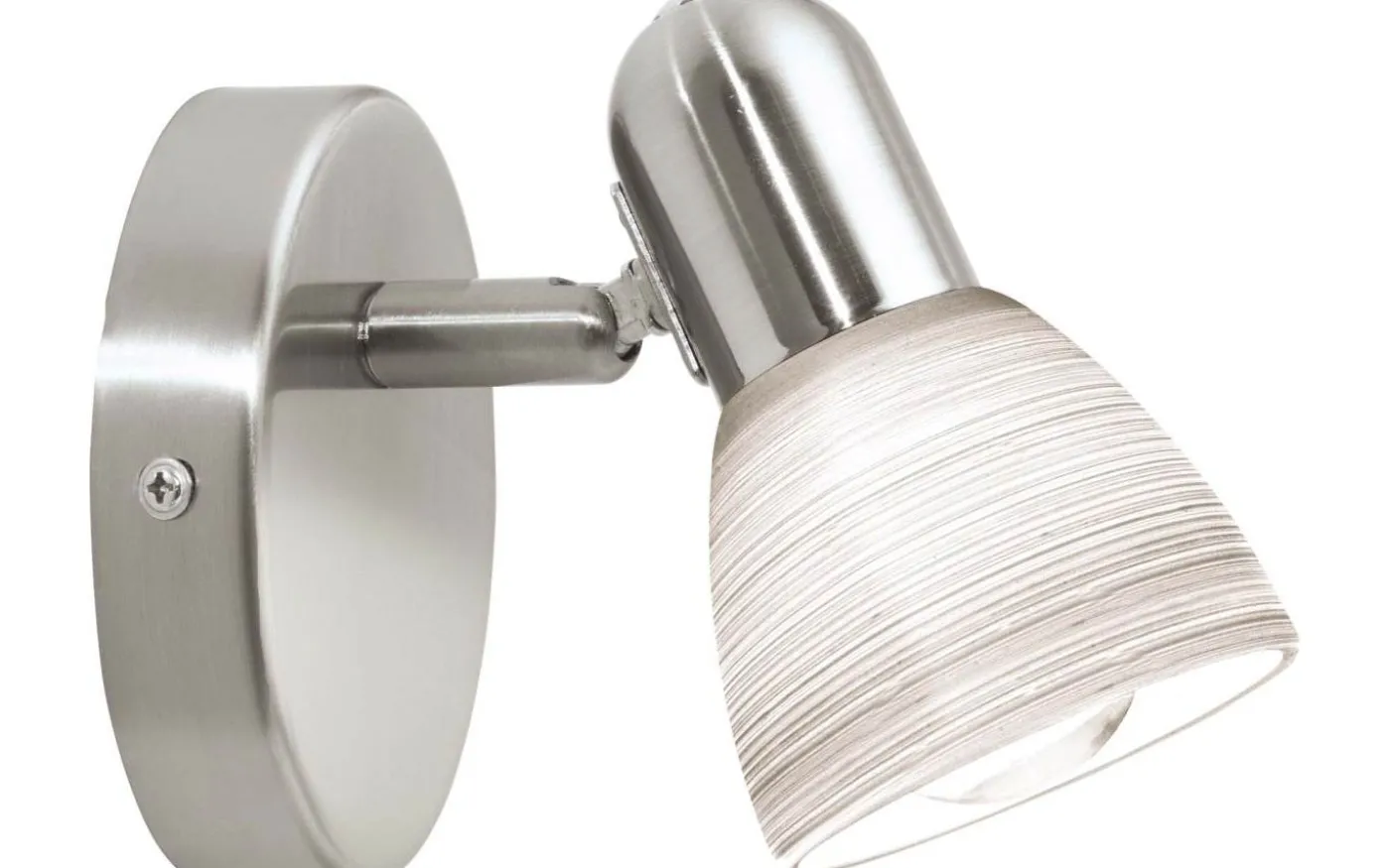 Dakar Vägglampa Nickel