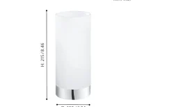 Damasco Bordslampa 22cm Krom