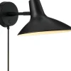 Darci Short Vägglampa 22cm Svart