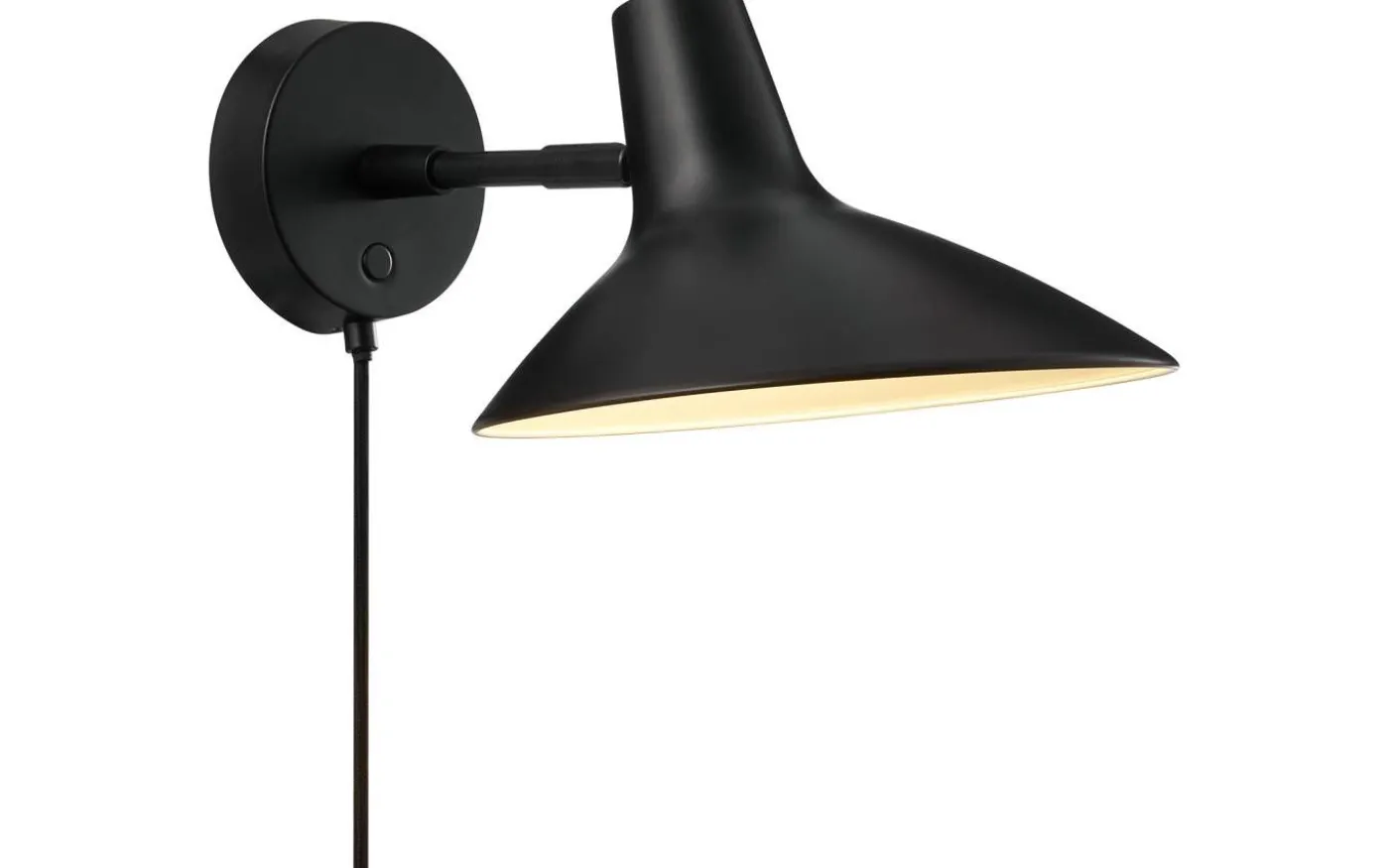 Darci Short Vägglampa 22cm Svart