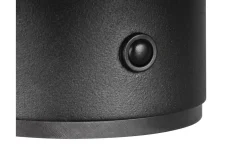 Davey Vägglampa LED mattsvart uppladdningsbar