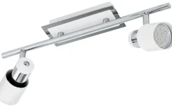 Davida Takspotlight 39cm GU10 LED 3000K 2x5W Vit