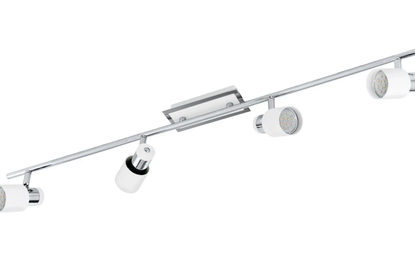 Davida Takspotlight 78cm GU10 LED 3000K 4x5W Vit