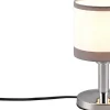 Davos Bordslampa E14 krom/vit