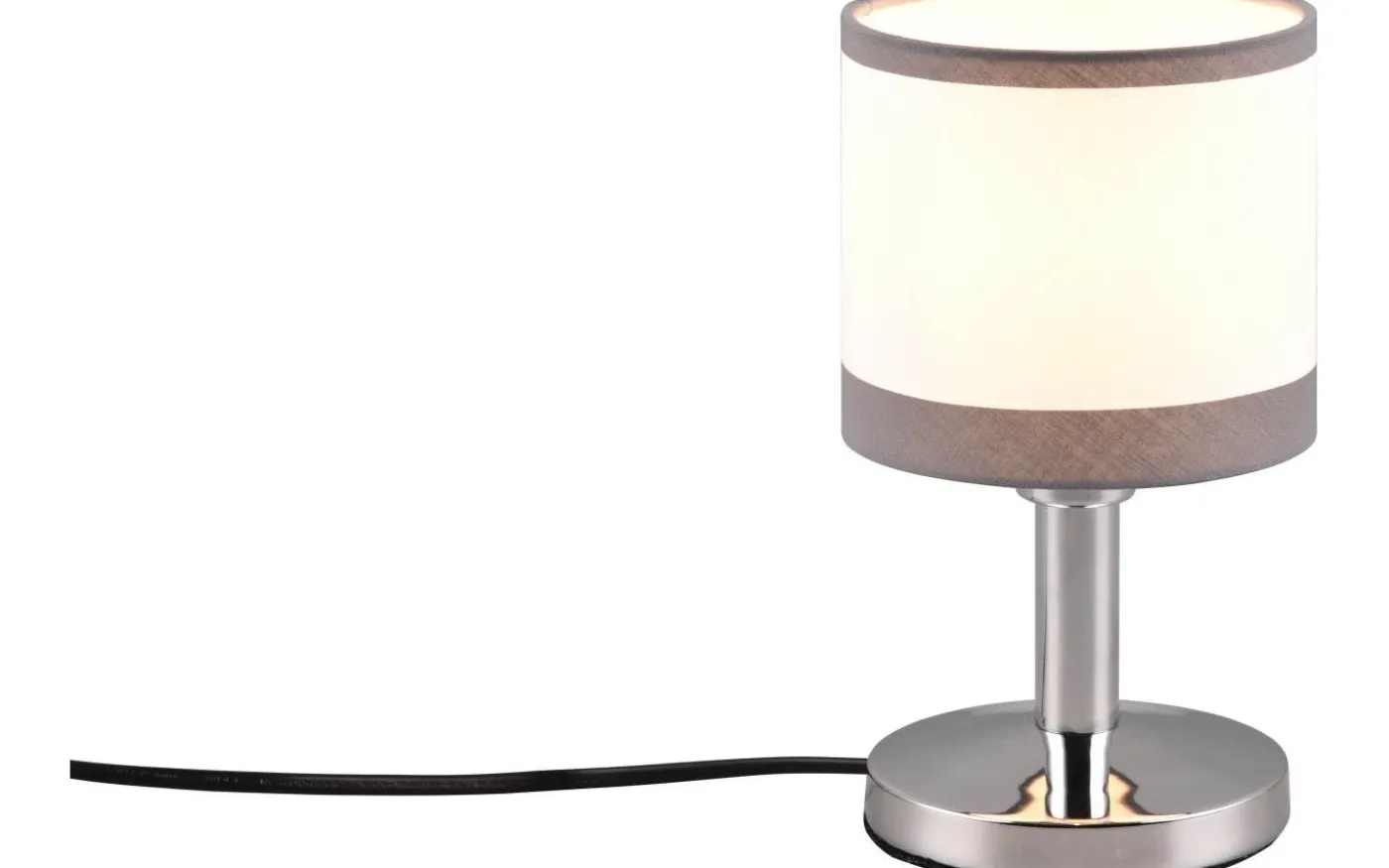 Davos Bordslampa E14 krom/vit