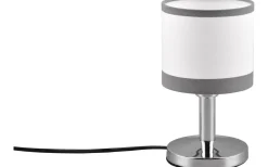 Davos Bordslampa E14 krom/vit