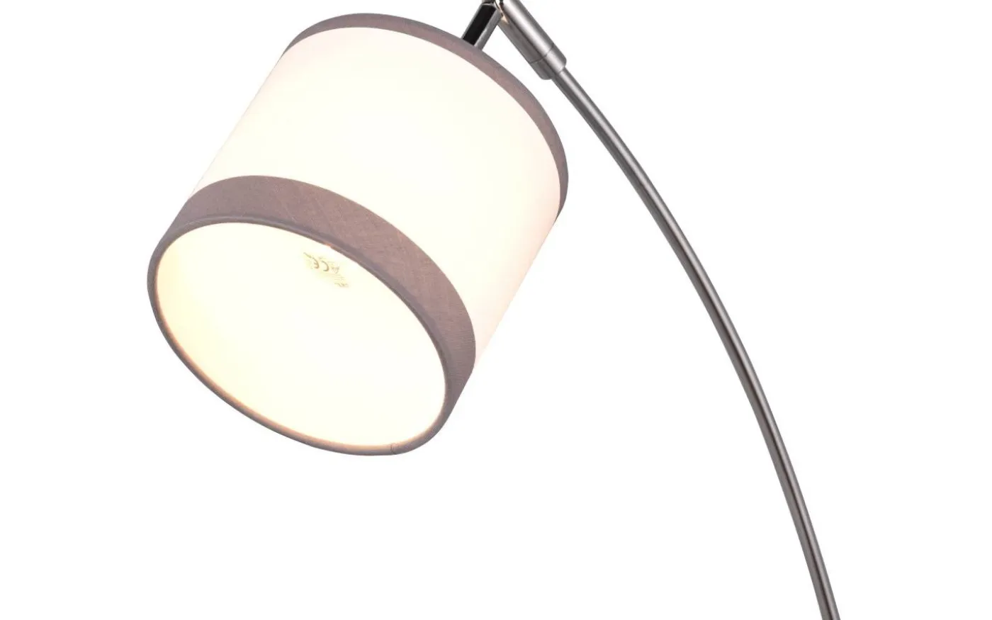 Davos Golvlampa 3-delad E14 krom/vit