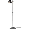 DC Golvlampa 1L 150cm Svart/Ek