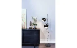 DC Golvlampa 2L 150cm Svart/Ek