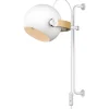DC Vägglampa 52cm Vit/Ek
