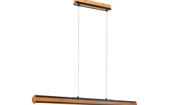 Deacon Takpendel LED matt svart/trä