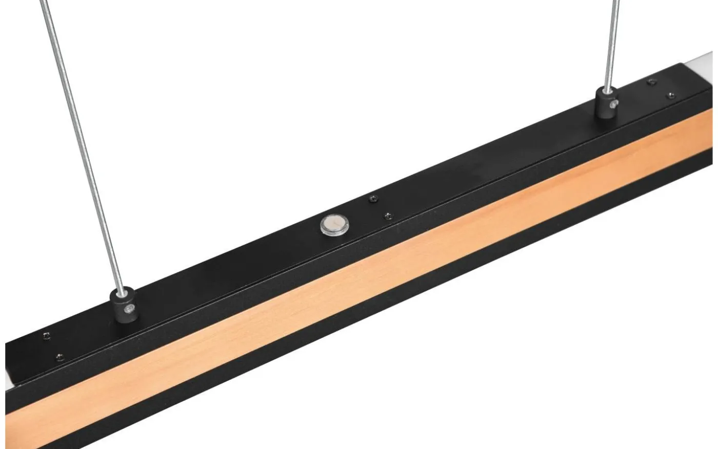 Deacon Takpendel LED matt svart/trä