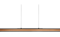 Deacon Takpendel LED matt svart/trä