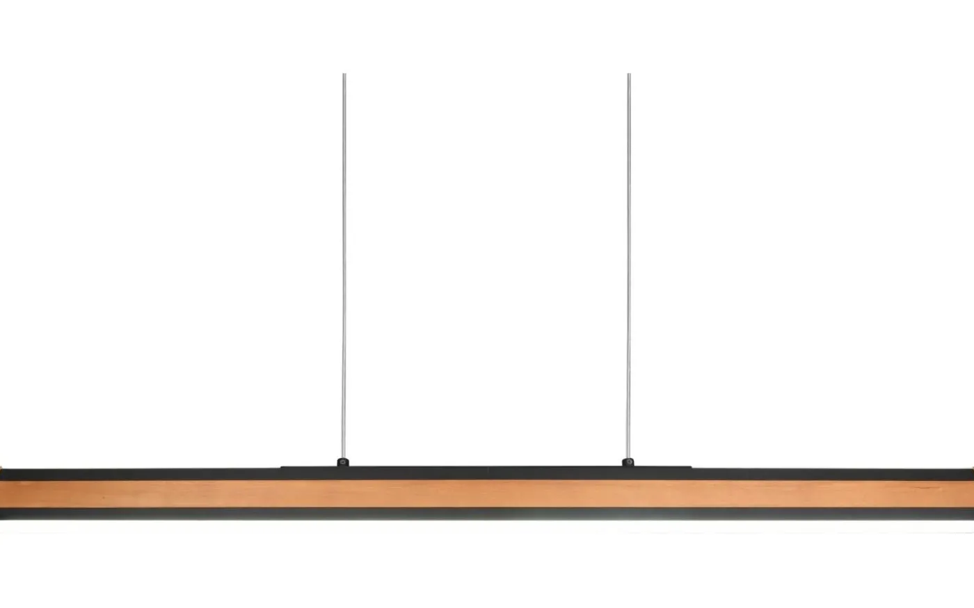 Deacon Takpendel LED matt svart/trä