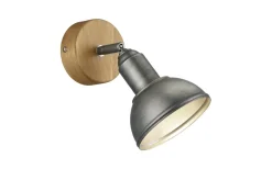 Delhi Spotlight E14 antik stål