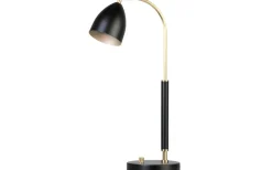 Deluxe Bordslampa 51cm LED GU5,3 Svart/Mässing