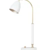 Deluxe Bordslampa 51cm LED GU5,3 Vit/Mässing