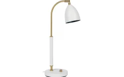 Deluxe Bordslampa 51cm LED GU5,3 Vit/Mässing