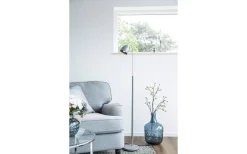 Deluxe Golvlampa 133cm LED GU5,3 Dimbar Grå/Mässing